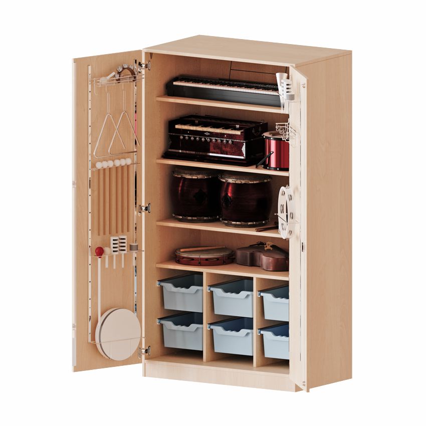 Musikschrank MU3, 4 Dekore